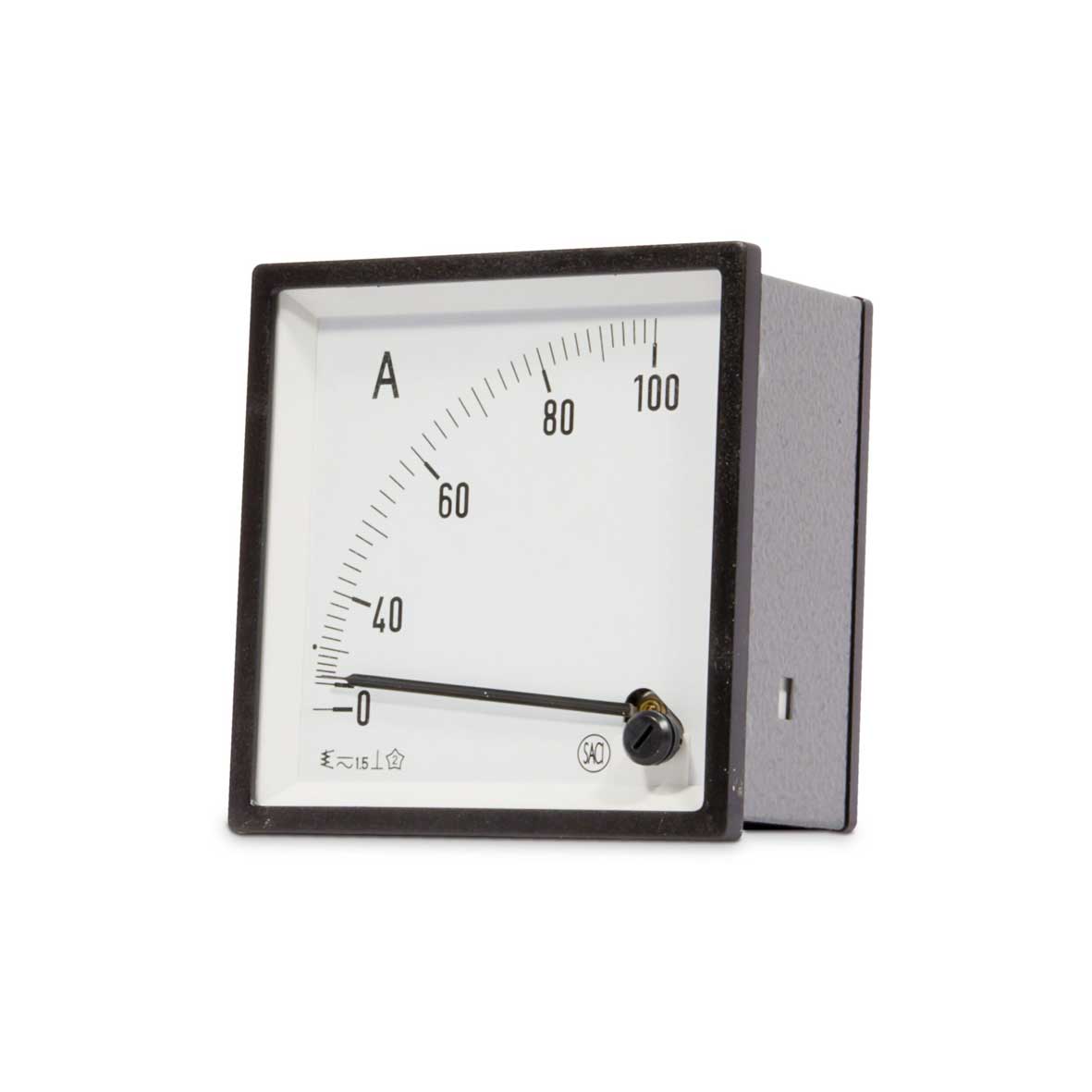 Amperímetros CA con rectificador