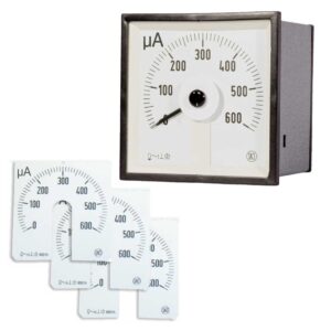 Amperímetros (µA, mA y A) - CC - Esc. Intercamb.