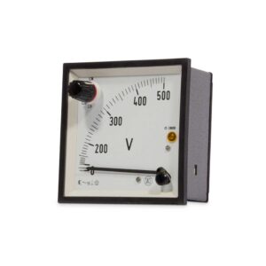 Voltímetros con conmutador