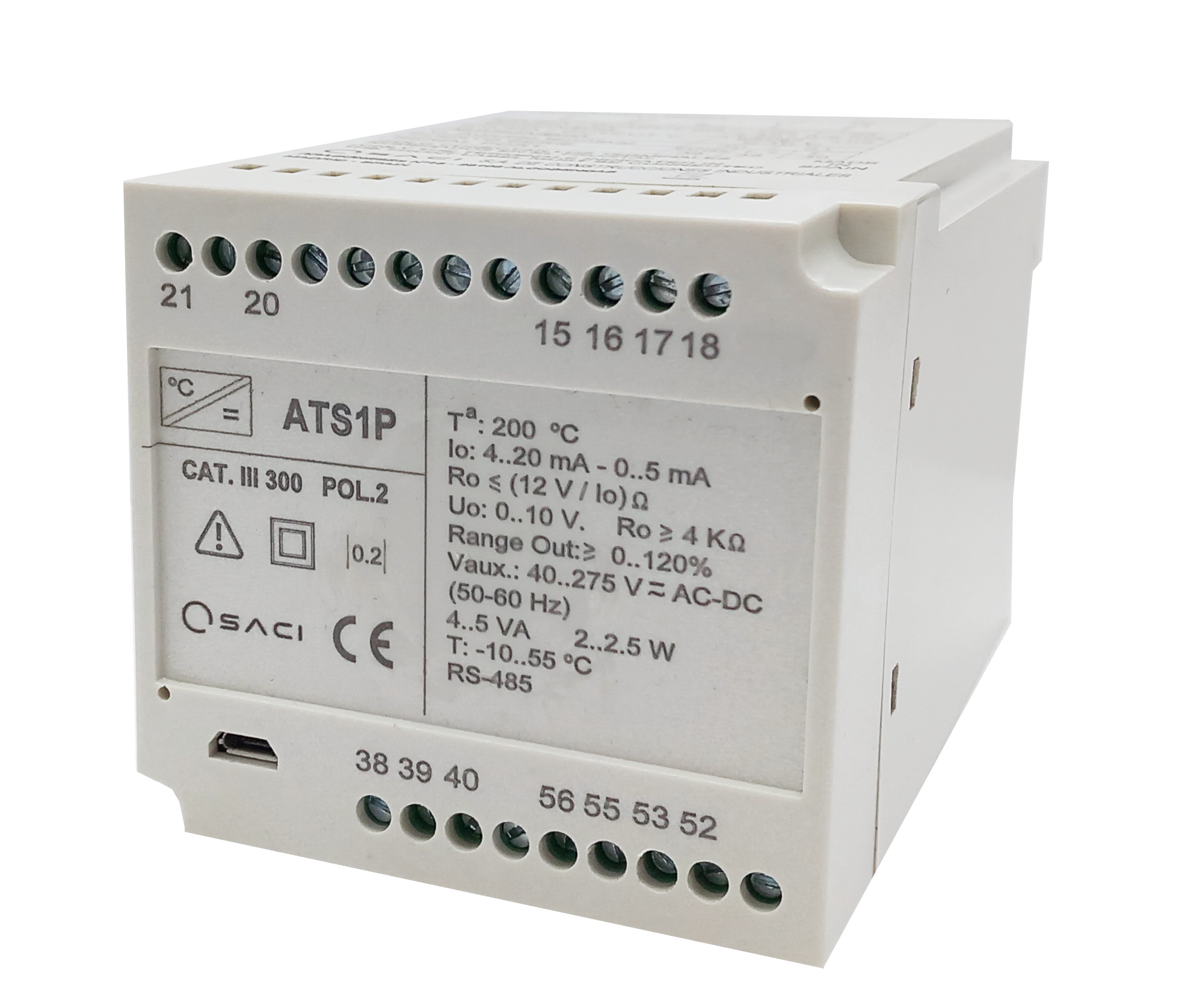 Convertidores programables ATS1P, ATS2P - Imagen 2